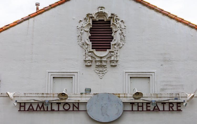 Hamilton Theater Signage On The Wall