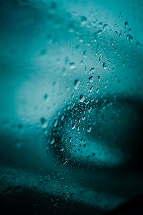 Water Droplets on a Glass 