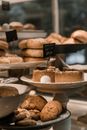 Cakes and Cookies Displayed on Trays