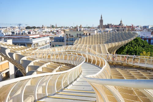 Immagine gratuita di design architettonico, funghi di siviglia, metropol parasol