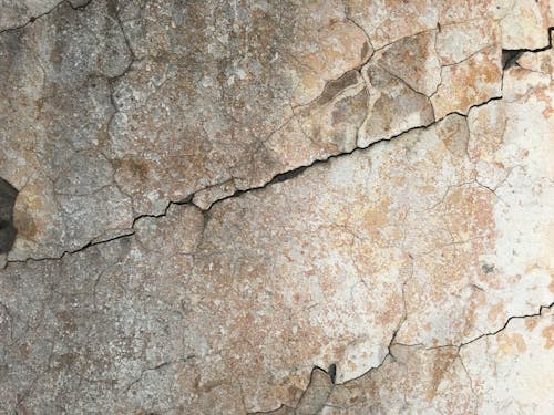 Free Broken Brown and Gray Concrete Wall Stock Photo