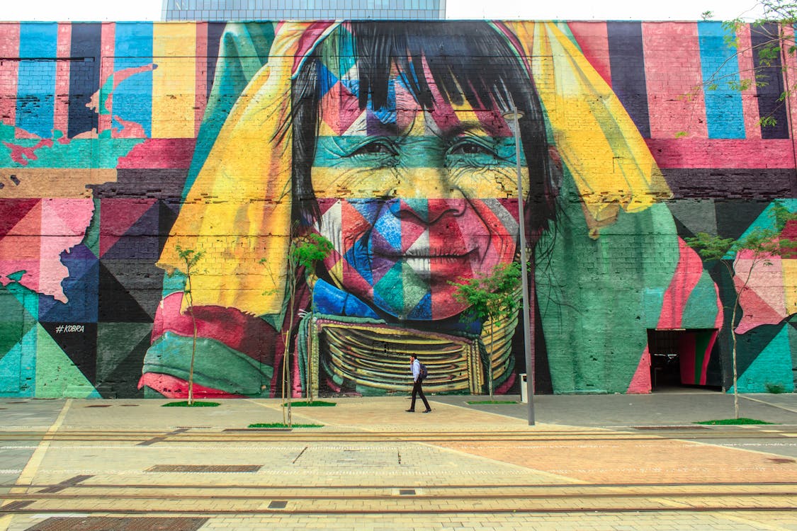 Foto De Arte De Pared De Retrato De Mujer