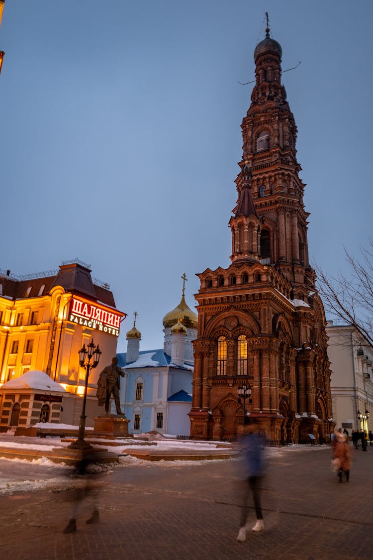 Epiphany Cathedral In Kazan, Russia