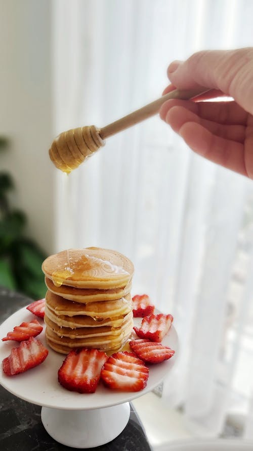 Kostnadsfri bild av droppande, frukost, hand