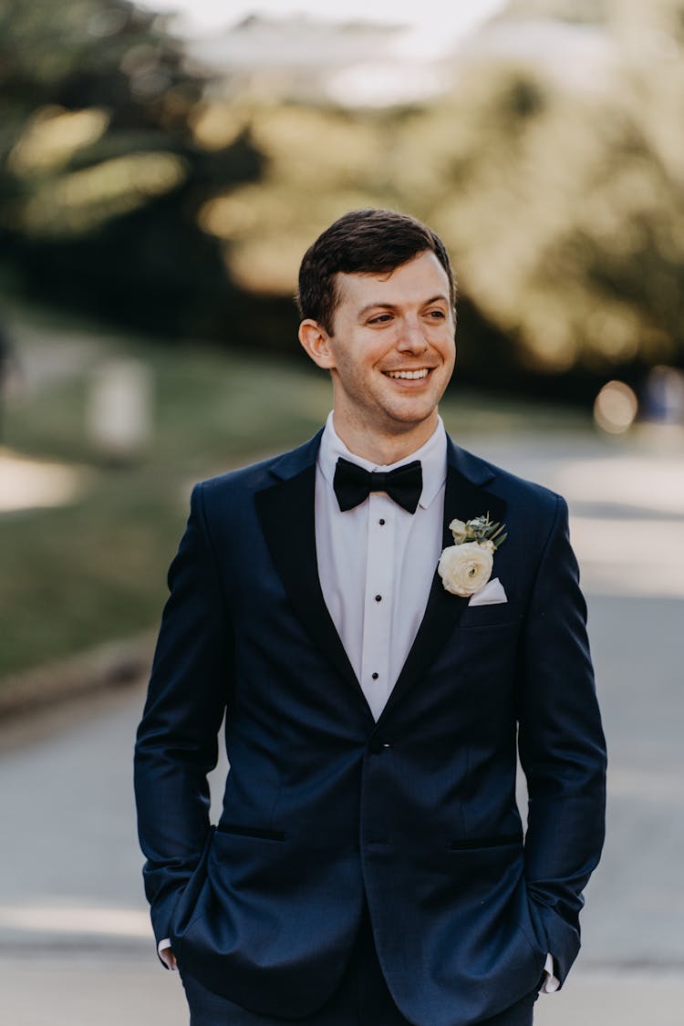 Man In Wedding Suit