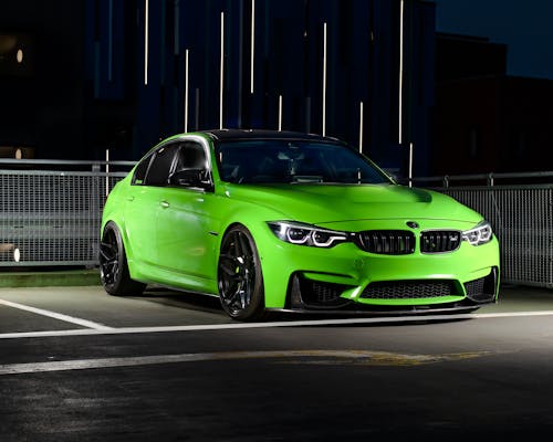 BMW, m3, 녹색 자동차의 무료 스톡 사진