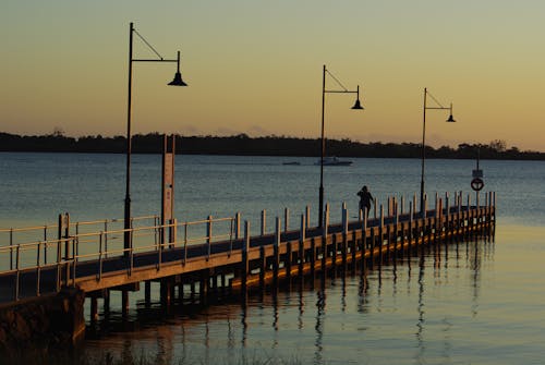 Kostnadsfri bild av hamn, havsområde, kväll