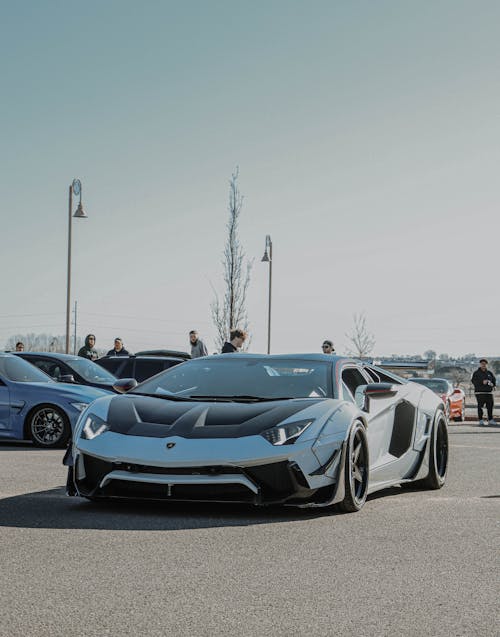 Základová fotografie zdarma na téma auta, auto se schází, Lamborghini