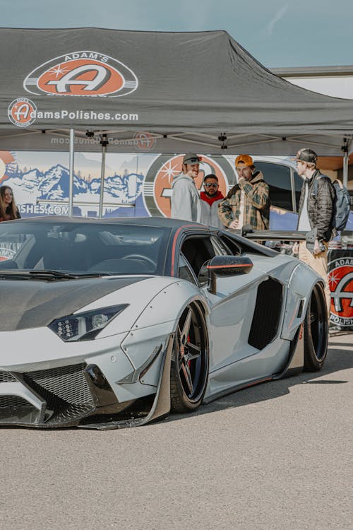 Ingyenes stockfotó autó, autóbemutató, aventador témában