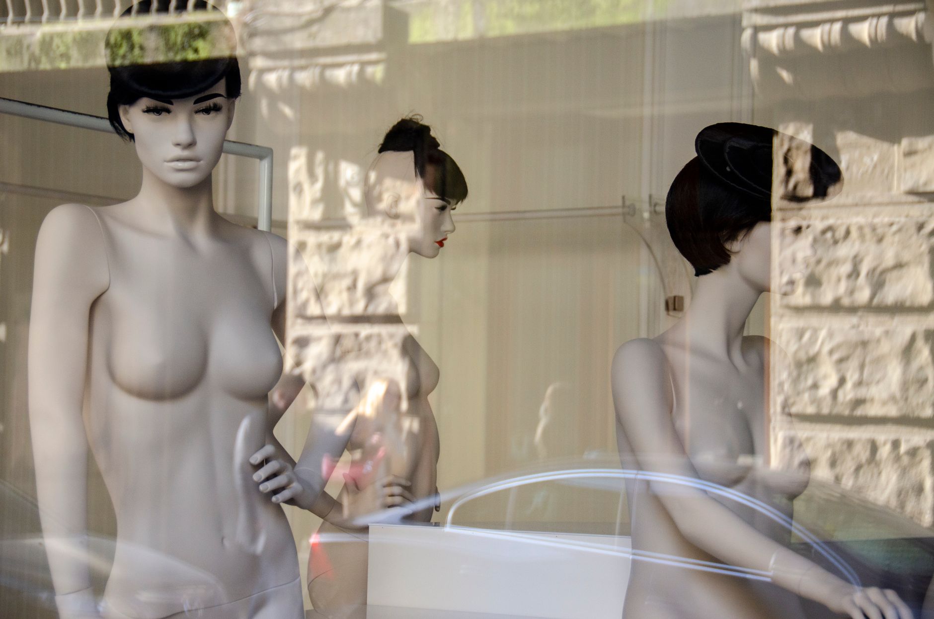 Victoria's Secret store displays reflect the brand's retail presence as the company raised its full-year guidance after a strong Q2.