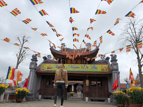 Kostnadsfri bild av buddhistiskt tempel