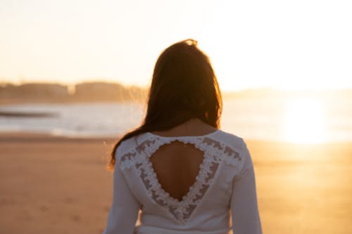 Free stock photo of back, beach, behind