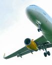 White and Yellow Airplane Under White Sky
