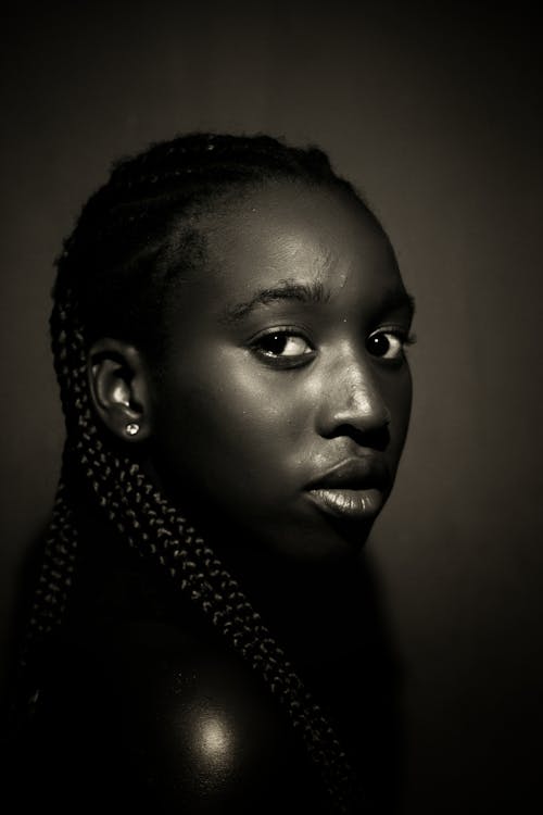 ฟรี คลังภาพถ่ายฟรี ของ ผมถัก, ผู้หญิงผิวดำ, ภาพพอร์ตเทรต คลังภาพถ่าย