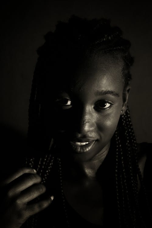 Darmowe zdjęcie z galerii z czarna kobieta, młody, piękny