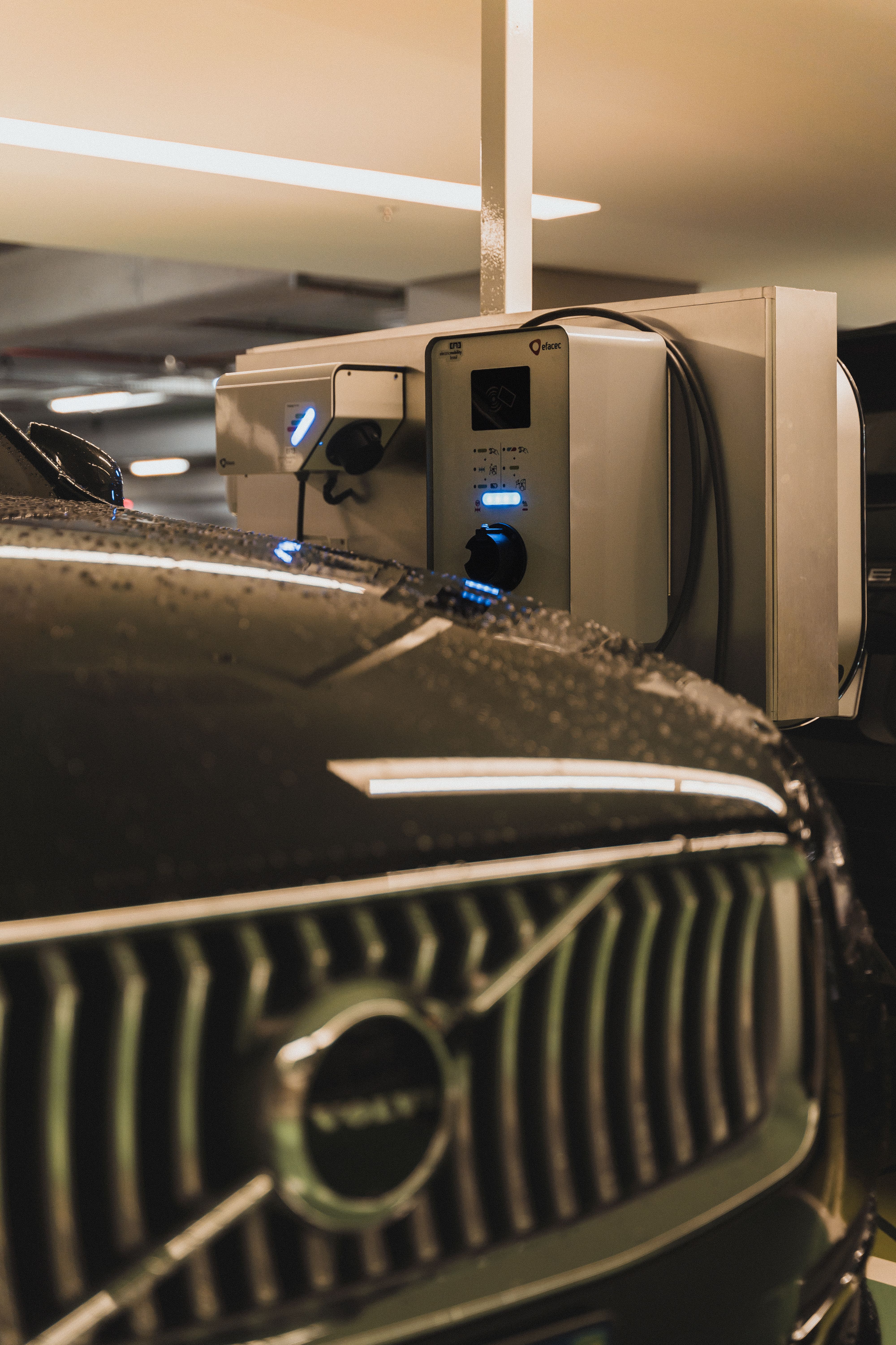 Image Name Houston commercial property with EV charging station
