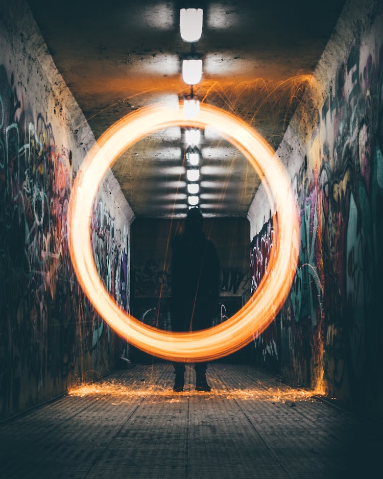 Circle Neon Light Art