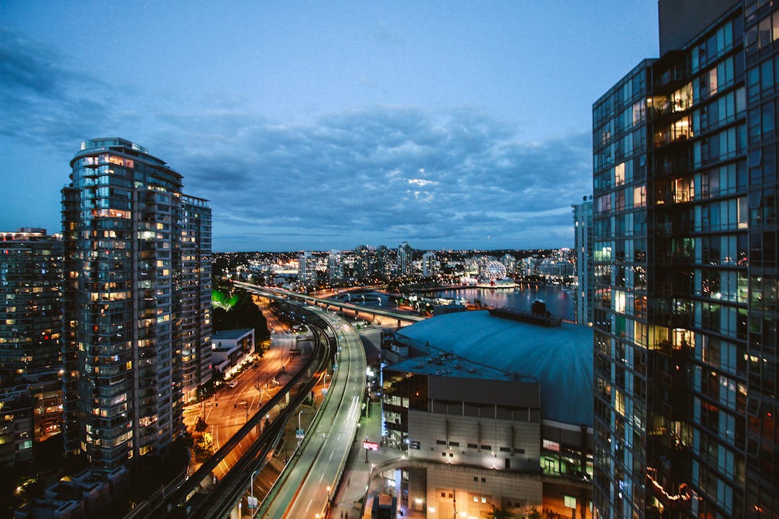 Bird's-eye Photography of High-rise Buildings