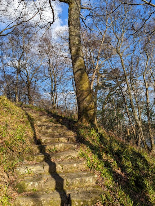 Бесплатное стоковое фото с горная лестница, горный район