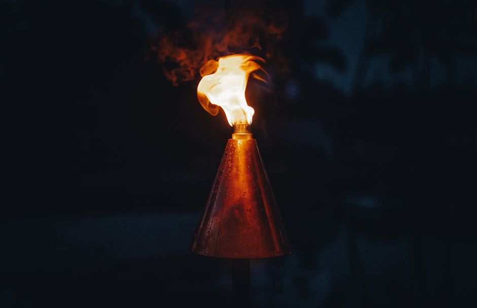 TIKI Metal Citronella Torches Only