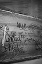 Inscriptions written on foil