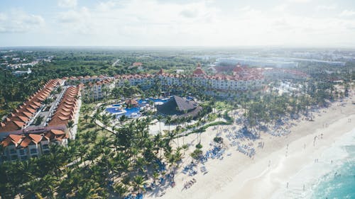 Aerial View of Occidental Caribe Resort
