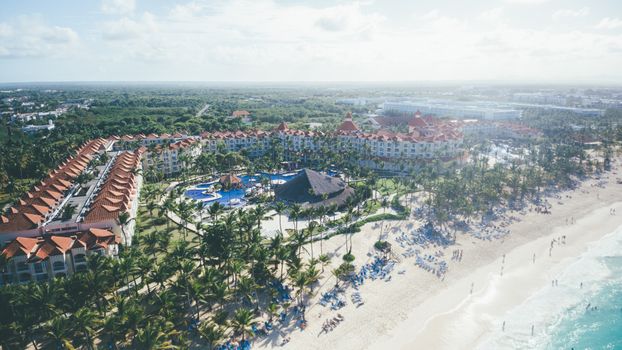 Aerial View of Occidental Caribe Resort
