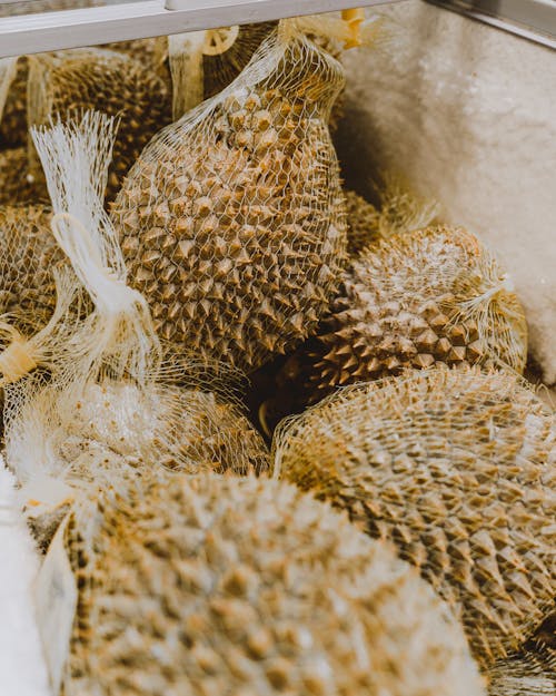 Gratis stockfoto met durian, eten, verticaal schot