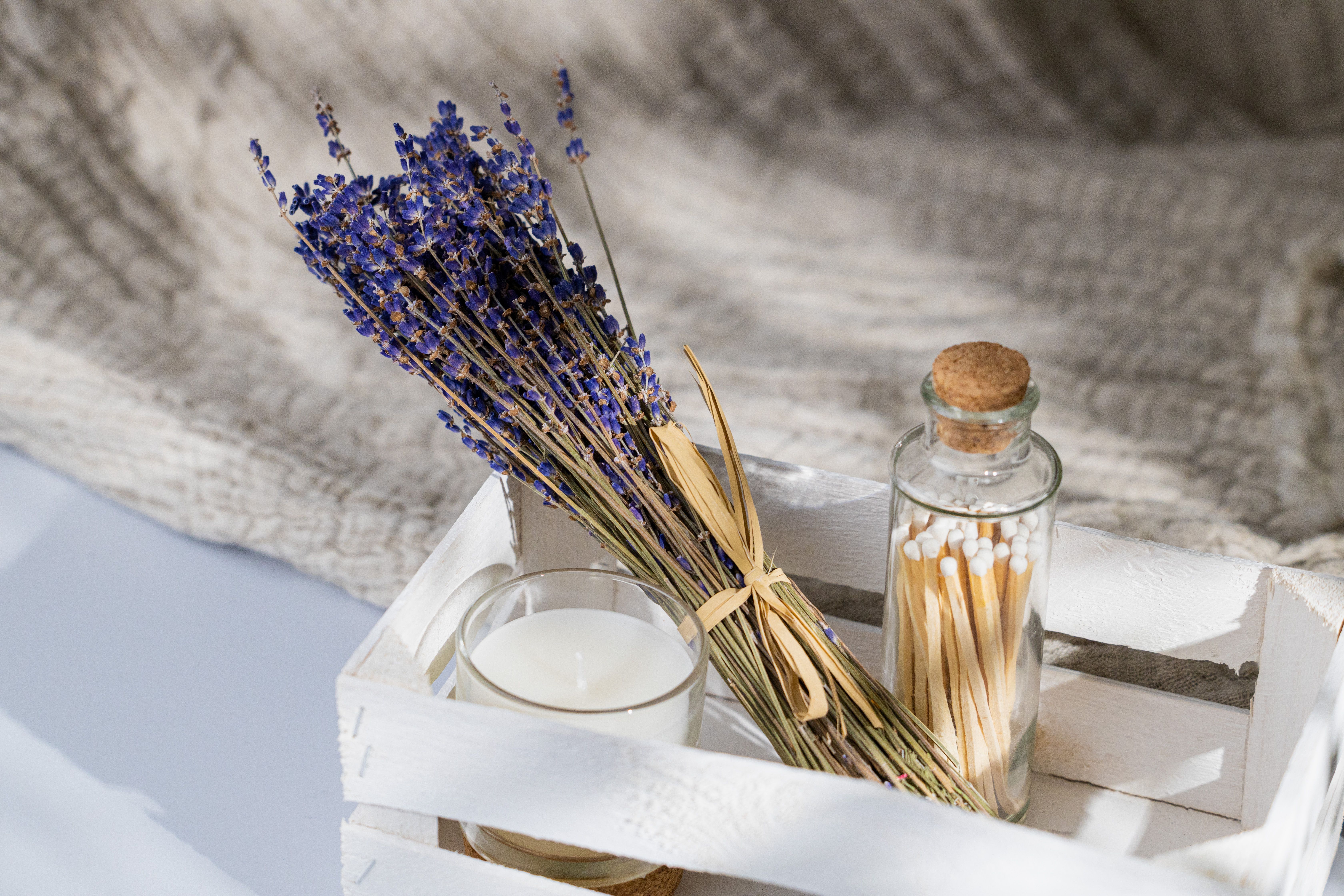 lavender sachet sets for meditation
