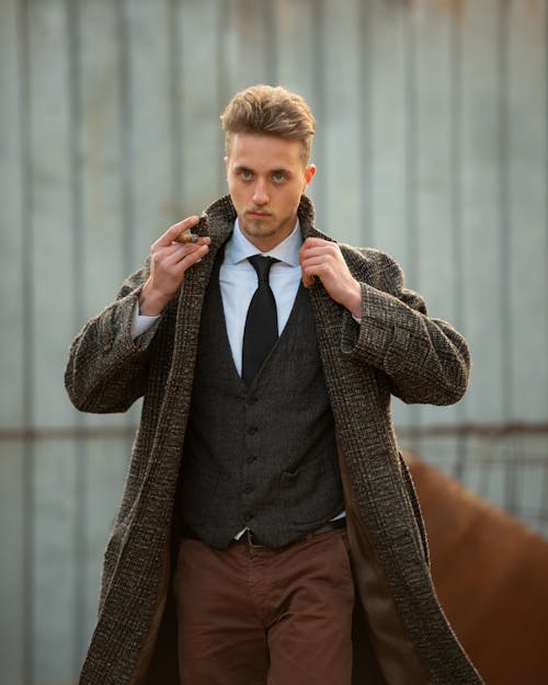 Handsome Man in Coat