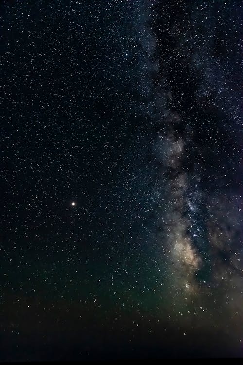 Free Milky Way in Dark Sky Stock Photo