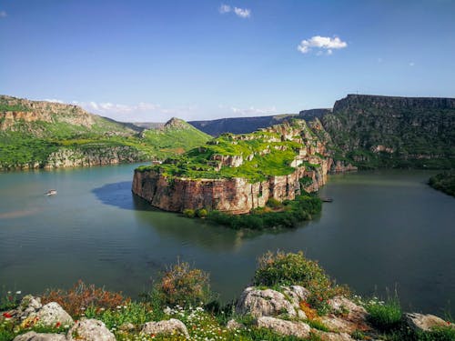 Základová fotografie zdarma na téma fotka z vysokého úhlu, fotografie přírody, geologické útvary