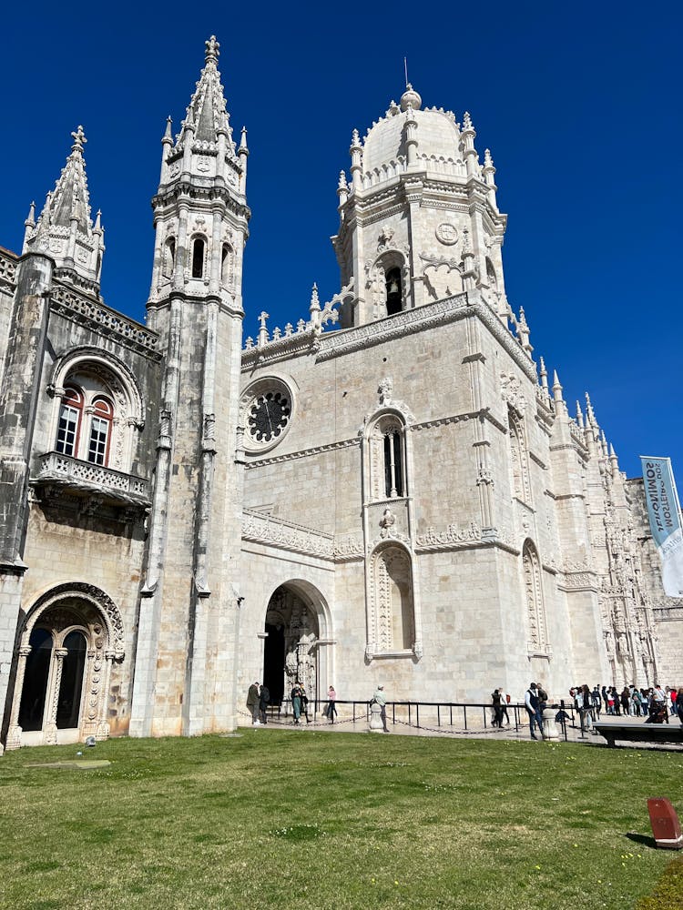 

The Mosteiro Dos Jeronimos In Portugal