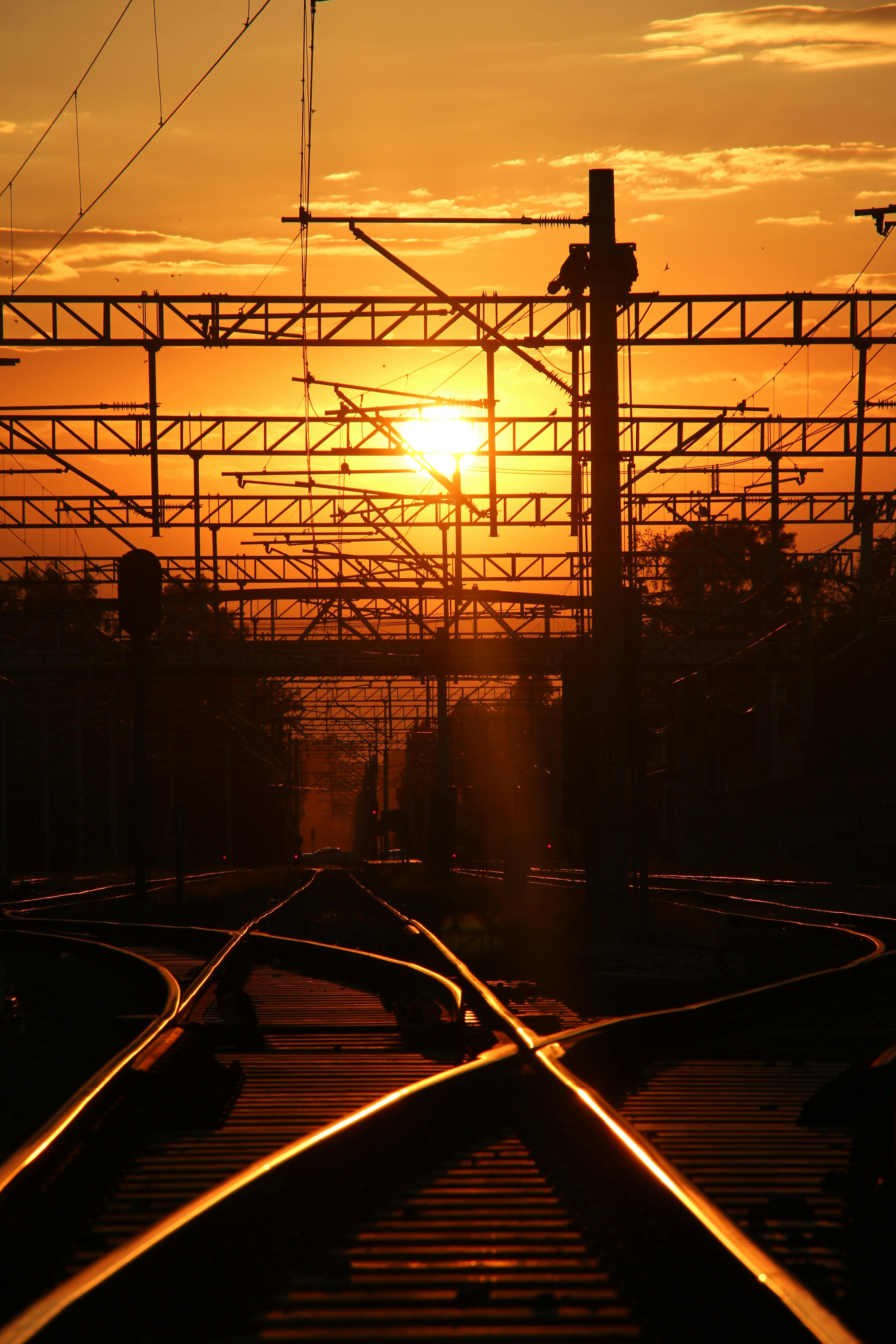 What utilities are marked in orange?