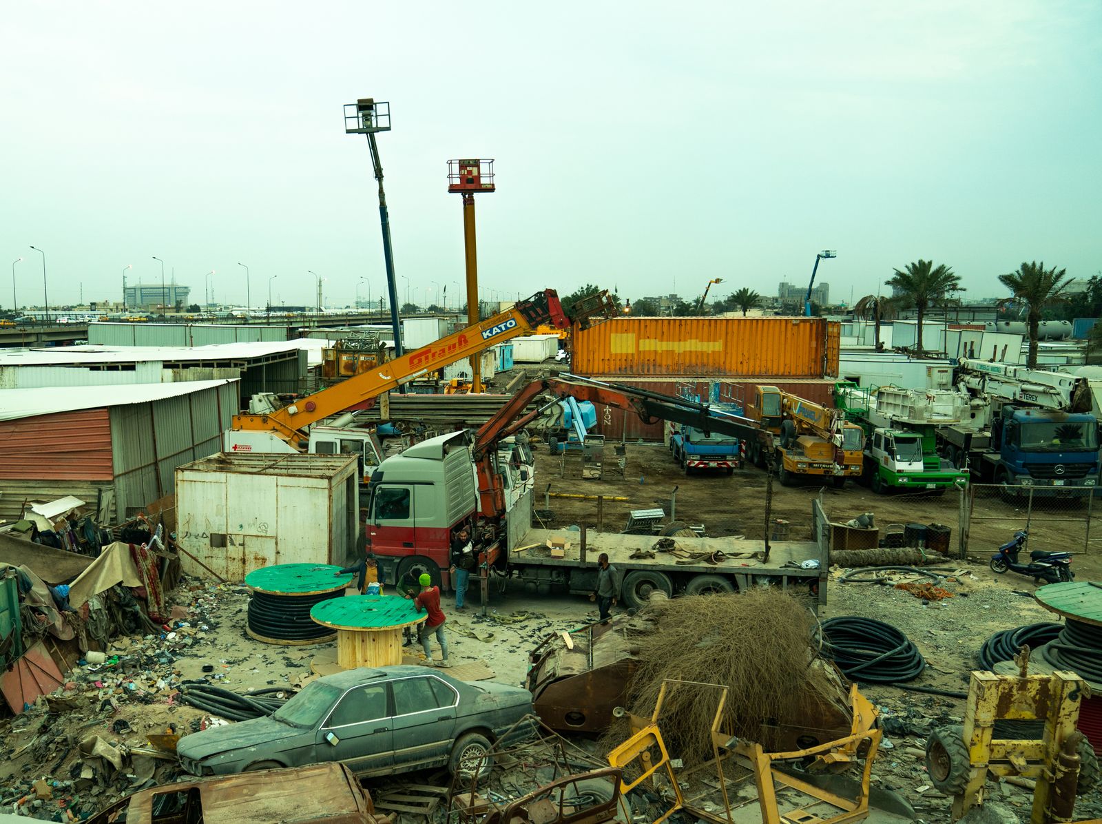 Industrial recycling facility