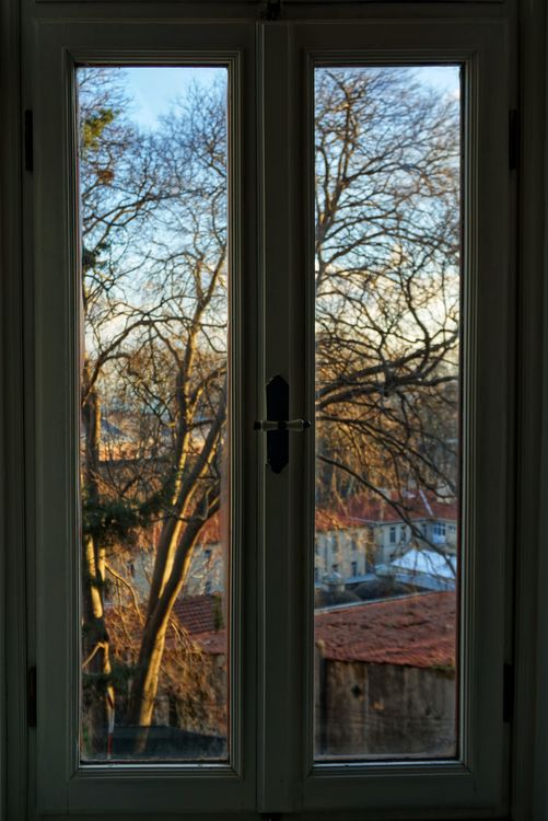 Window Frame with City View · Free Stock Photo