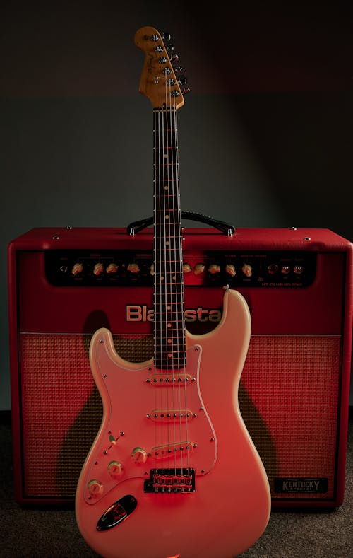 Fotos de stock gratuitas de amplificador, guitarra eléctrica, instrumento musical