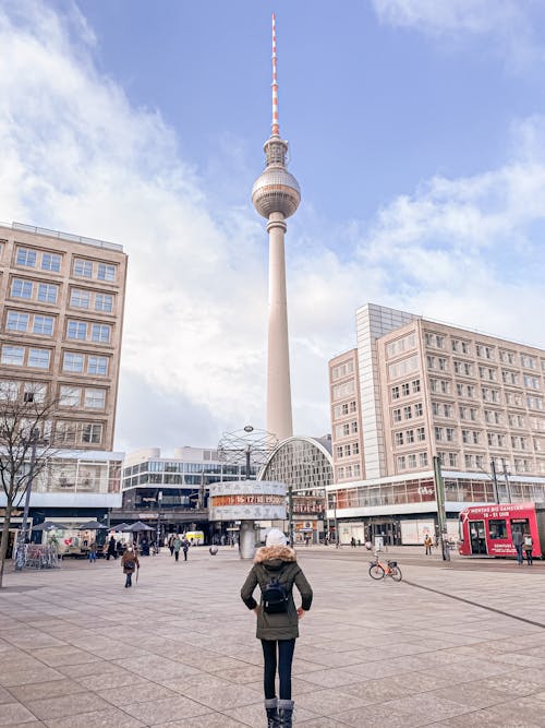 Photos gratuites de attraction touristique, bâtiments, berliner fernsehturm