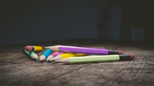 Free stock photo of colorful, pencil, photography Stock Photo