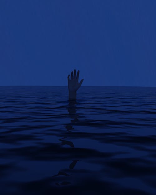 A Hand Above Water