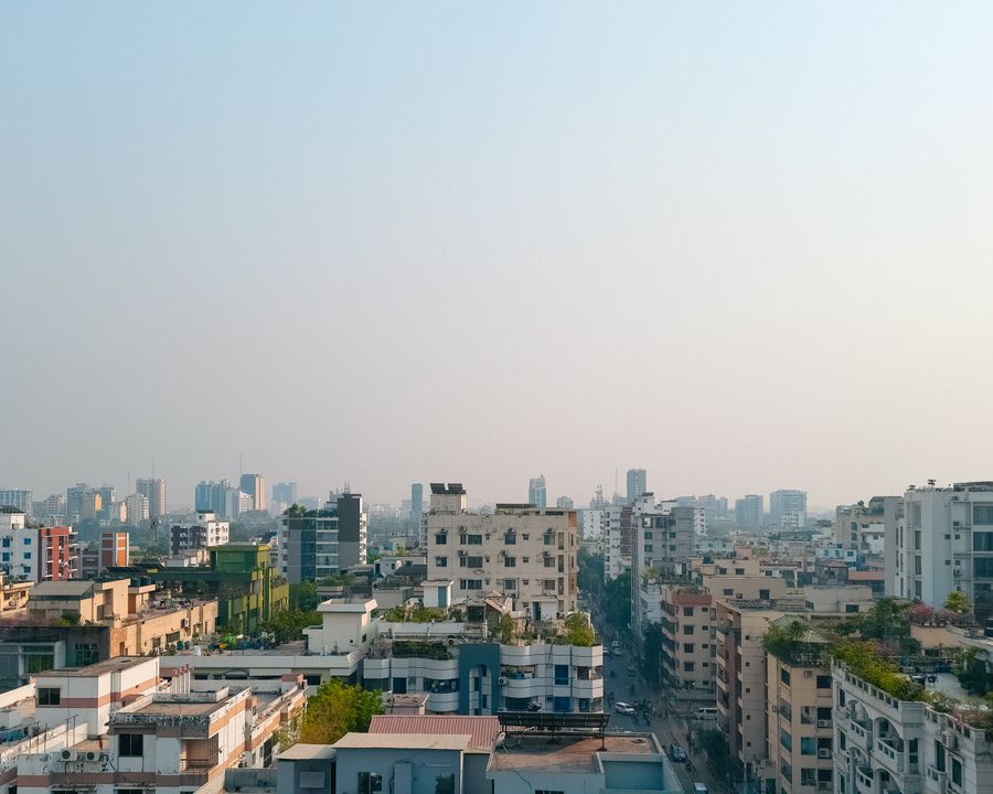 Dhaka skyline