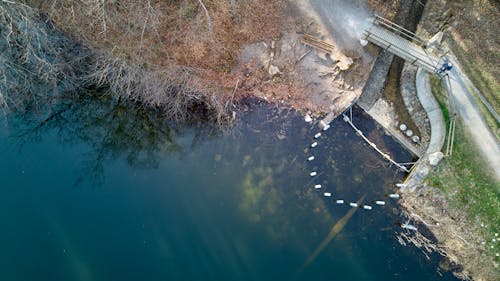 Ilmainen kuvapankkikuva tunnisteilla droonikuva, ilmakuvaus, järvi