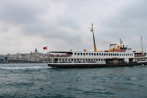 
A Ferry on the Bosphorus Strait