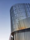 Close-up of the Radisson Blu Waterfront Hotel in Stockholm