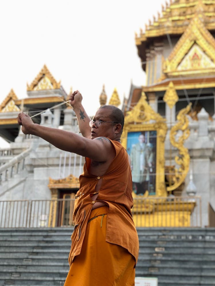 Portrait Of A Monk