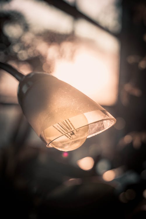 Free Close-up of a Desk Lamp Stock Photo