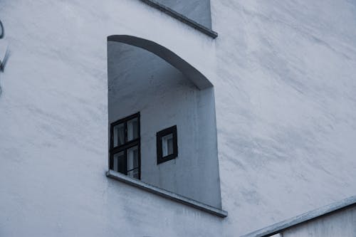 Imagine de stoc gratuită din alb, exterior de clădire, fereastră