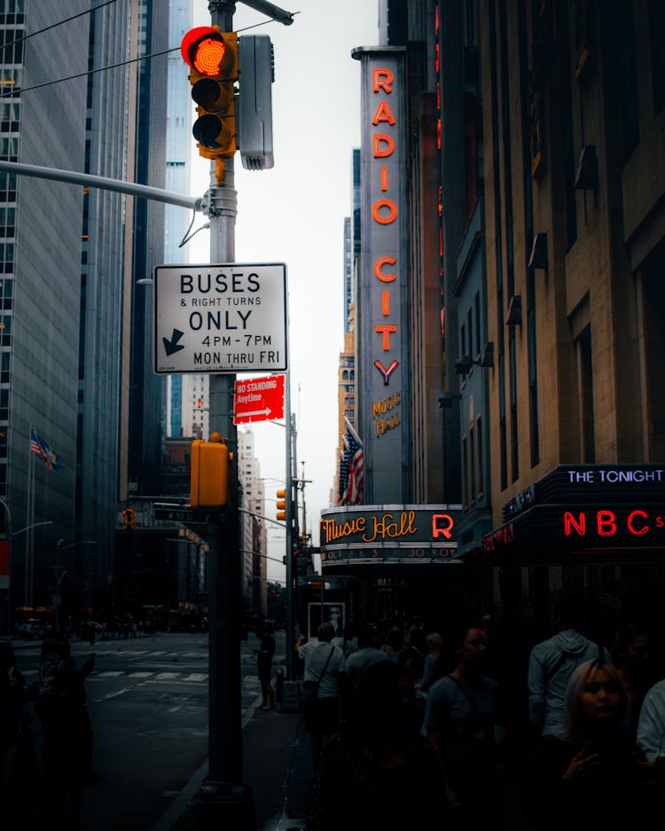 Radio City Music Hall In New York, USA