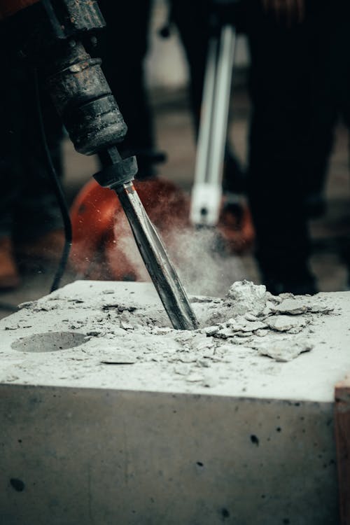 Free Close-up of a Chisel Power Tool Stock Photo