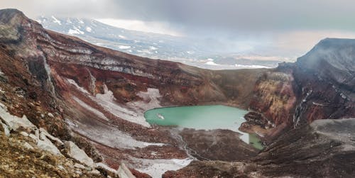 Kostenloses Stock Foto zu berge, drohne erschossen, kamchatka